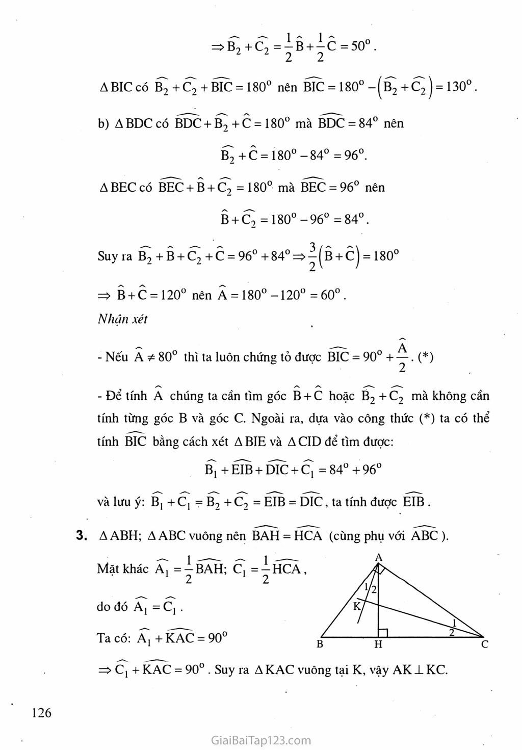 Bài 1. Tổng ba góc của một tam giác trang 6