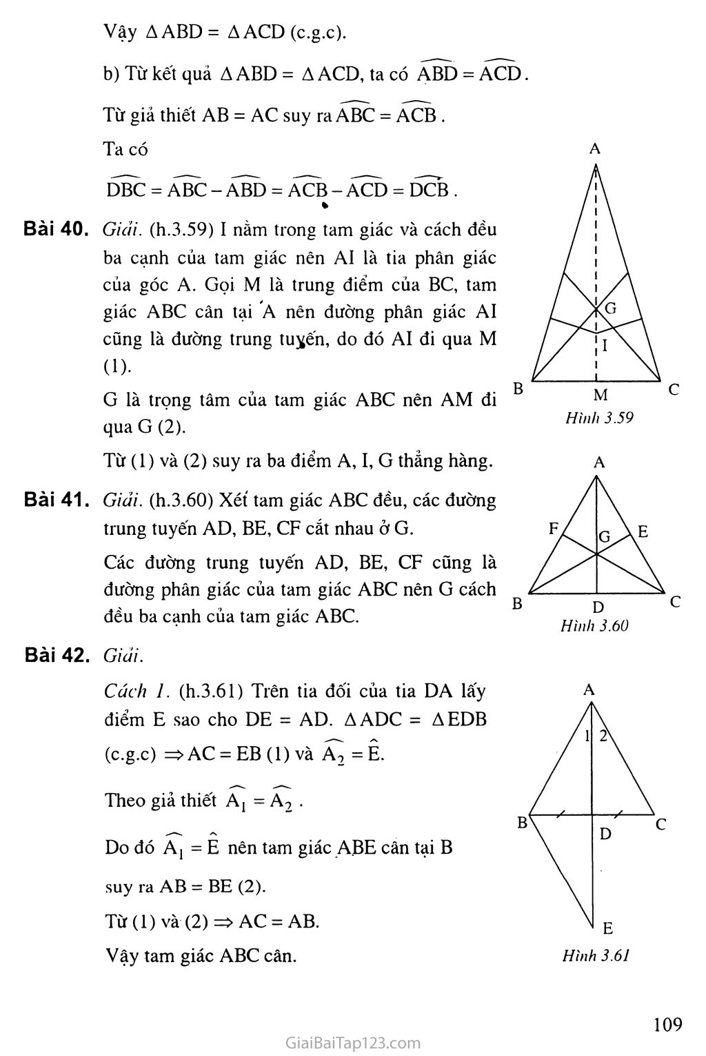 Bài 6. Tính chất ba đường phân giác của một tam giác trang 4