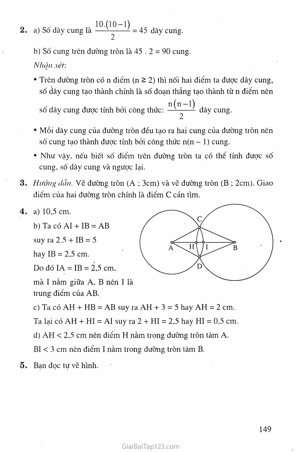 Giải toán 6 Bài 8. Đường tròn