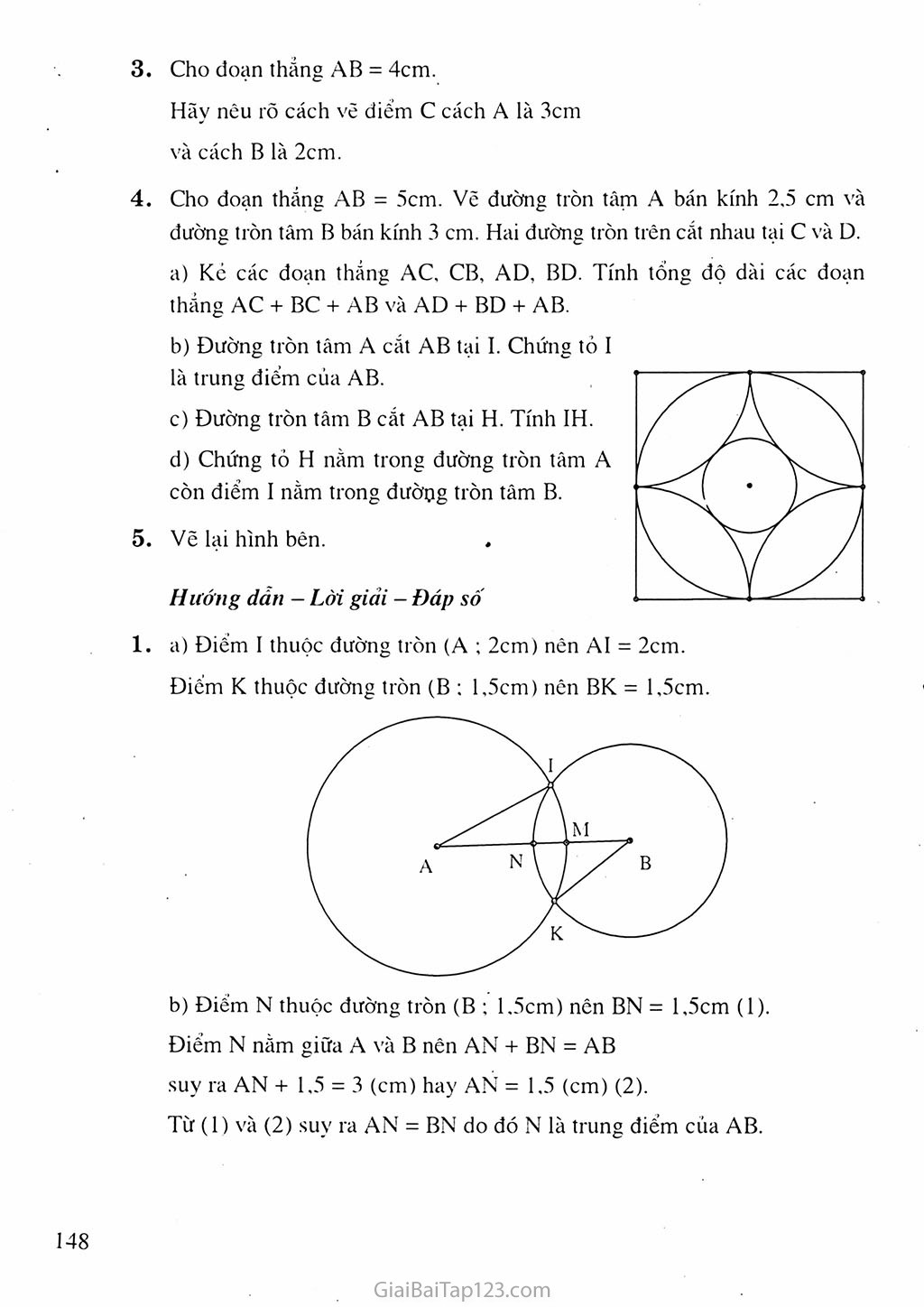Bài 8. Đường tròn trang 4