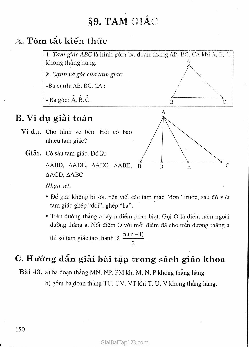 Bài 9. Tam giác trang 1