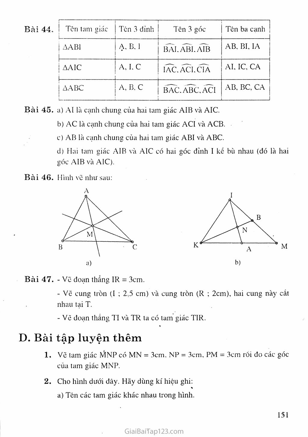 Bài 9. Tam giác trang 2