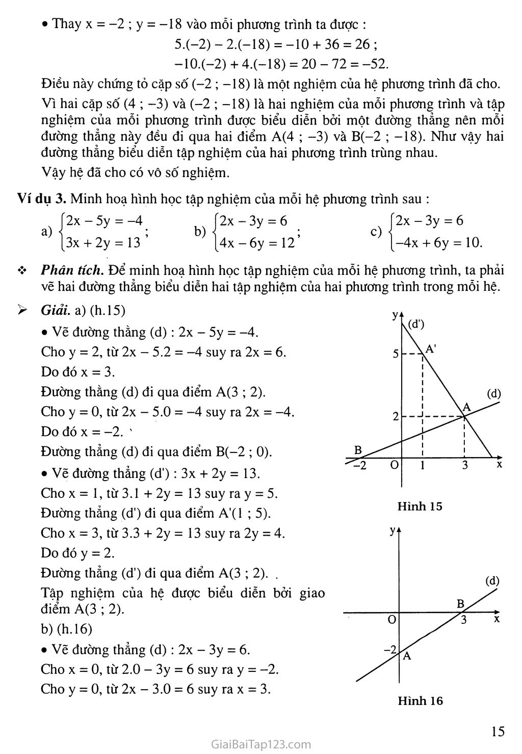 Bài 2. Hệ hai phương trình bậc nhất hai ẩn trang 3