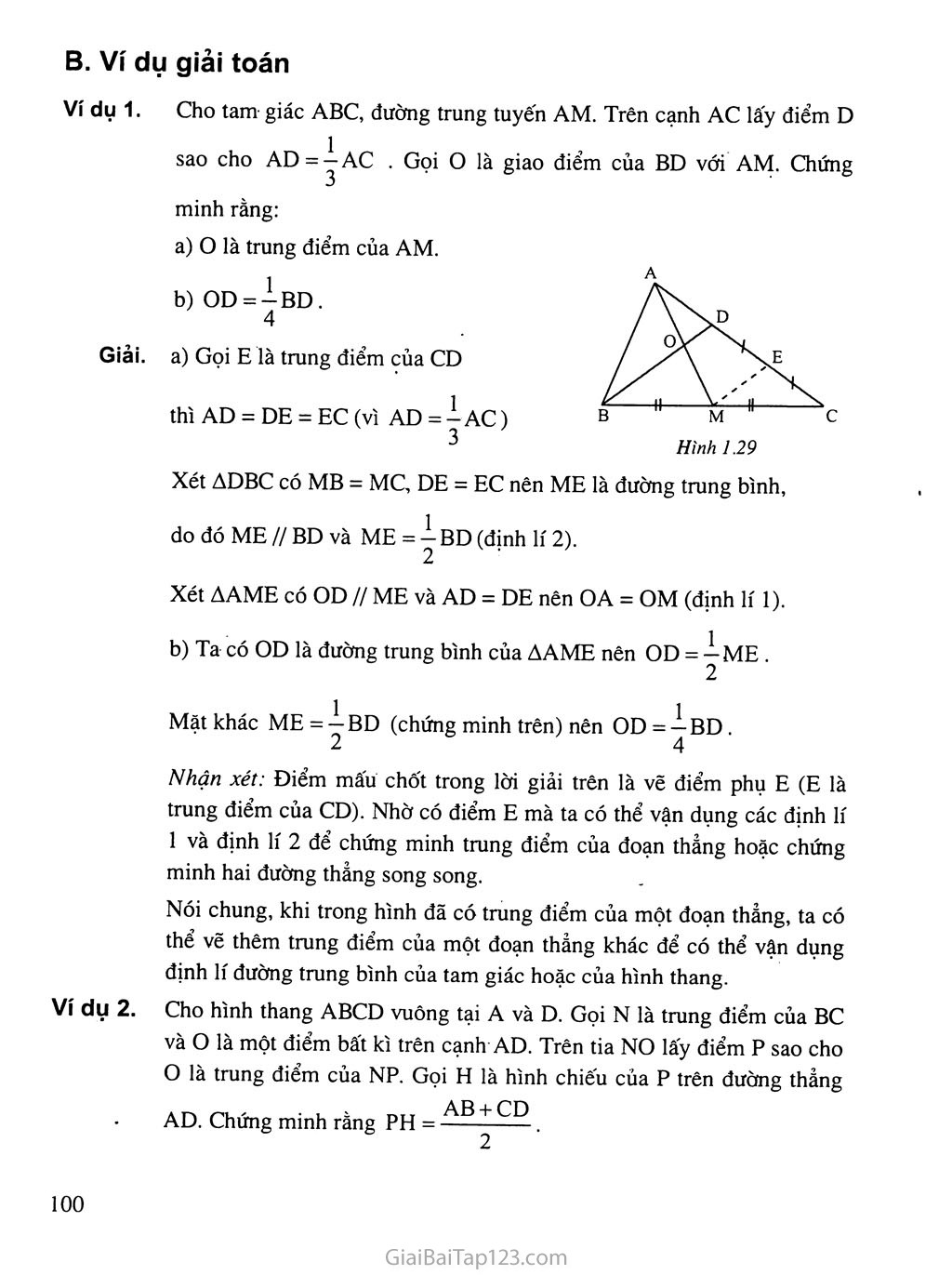 Bài 4. Đường trung bình của tam giác, của hình thang trang 2