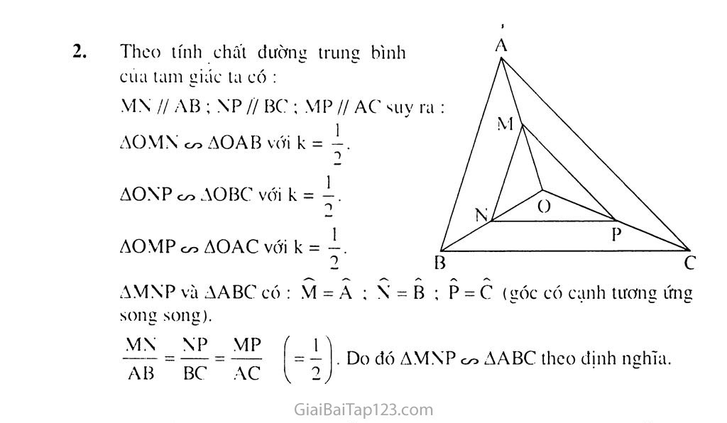Bài 4. Khái niệm hai tam giác đồng dạng trang 4