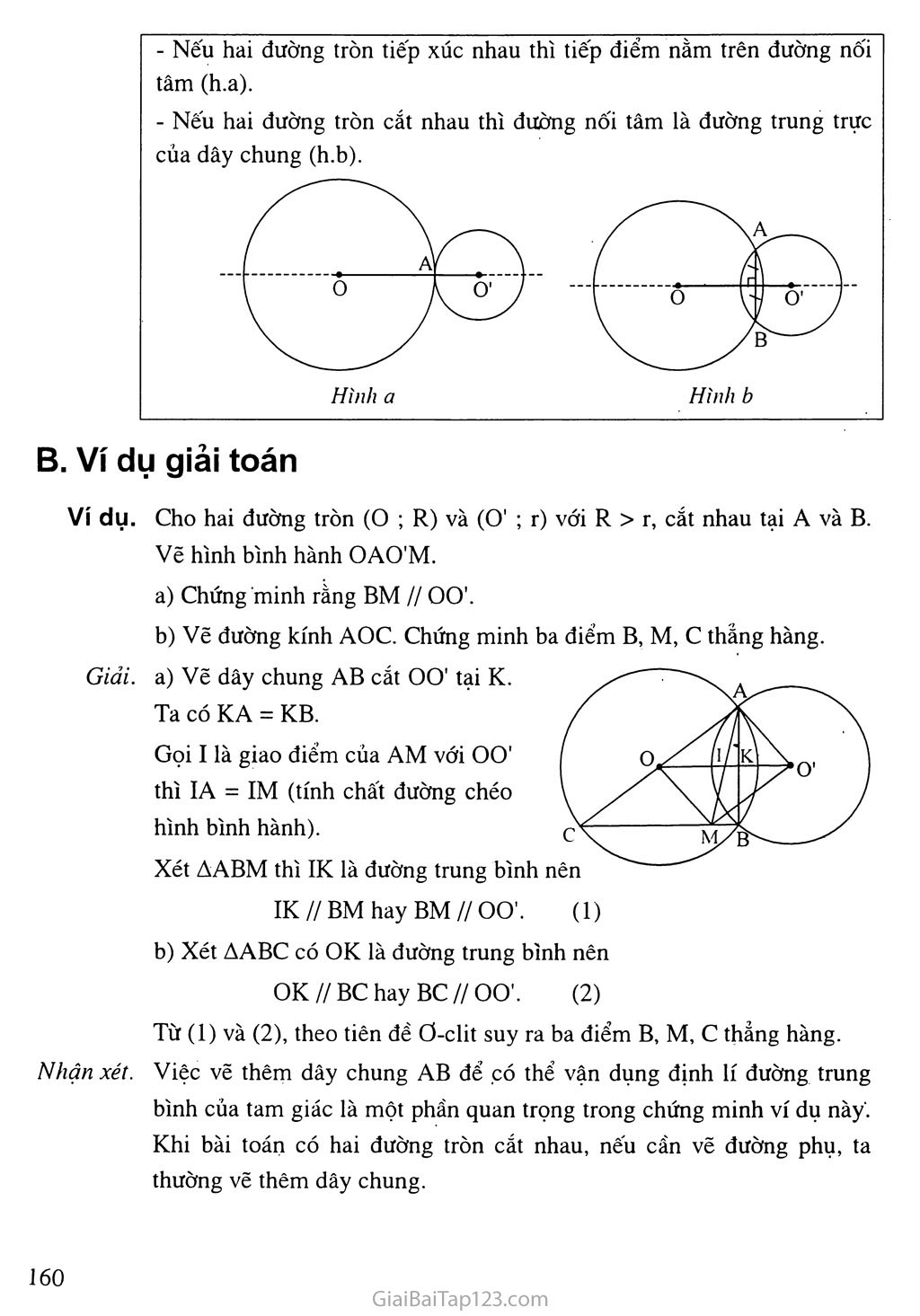 Bài 7 + Bài 8. Vị trí tương đối của hai đường tròn trang 2
