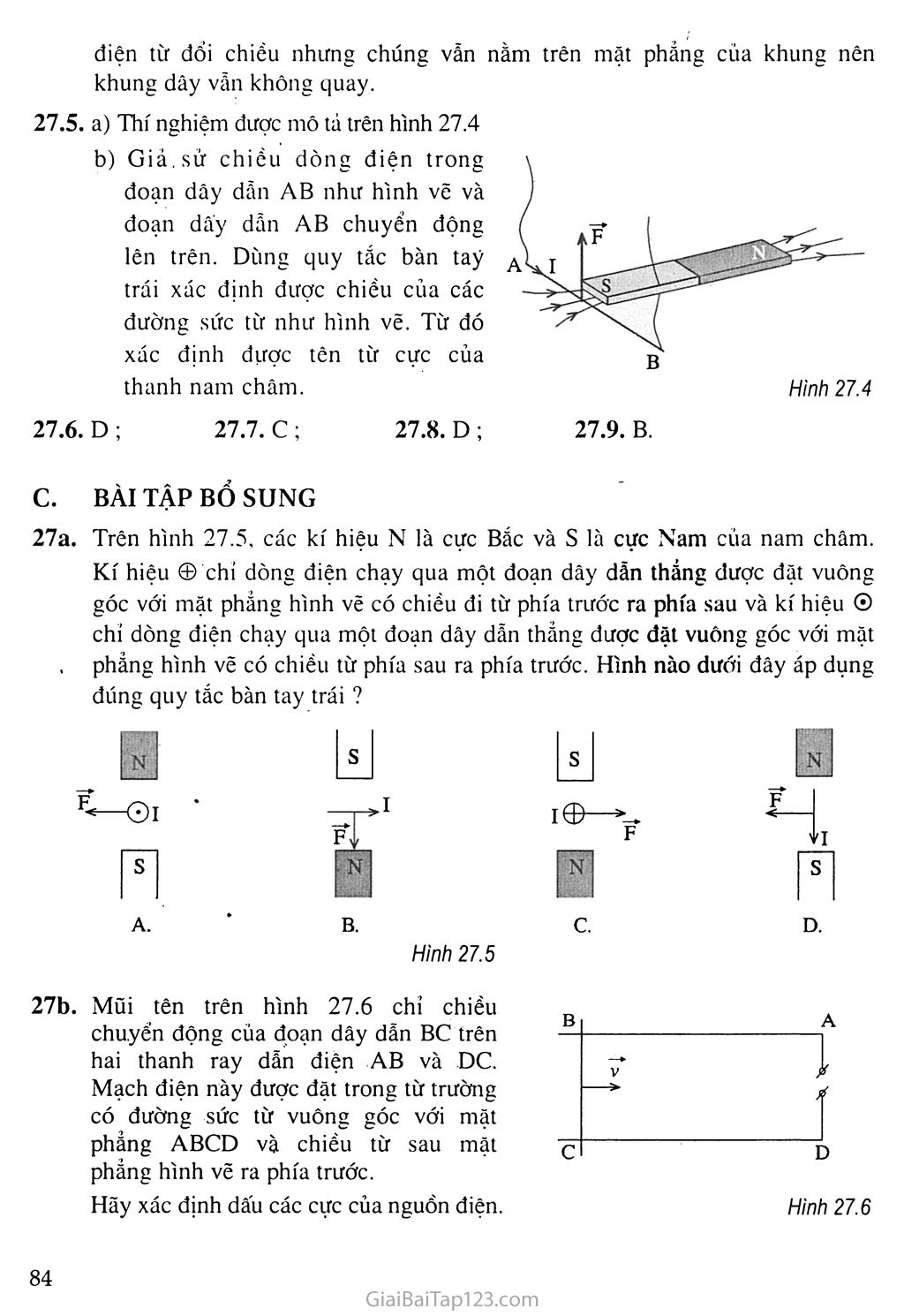 Bài 27: Lực điện từ trang 3