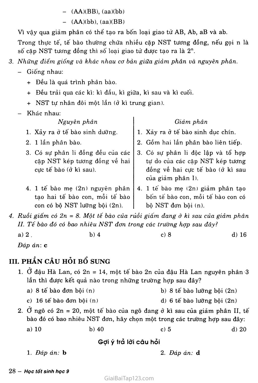 Bài 10. Giảm phân trang 3