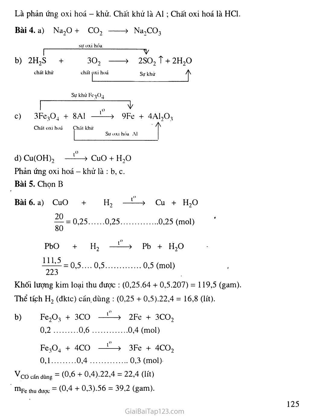 Bài 32: Phản ứng oxi hóa - khử trang 5