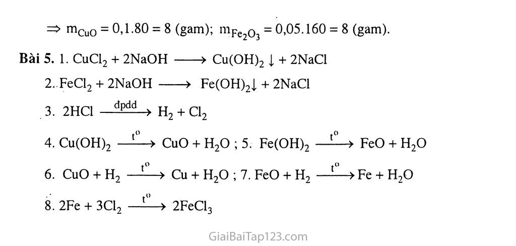 Bài 5: Luyện tập: Tính chất hóa học của oxit và axit trang 3