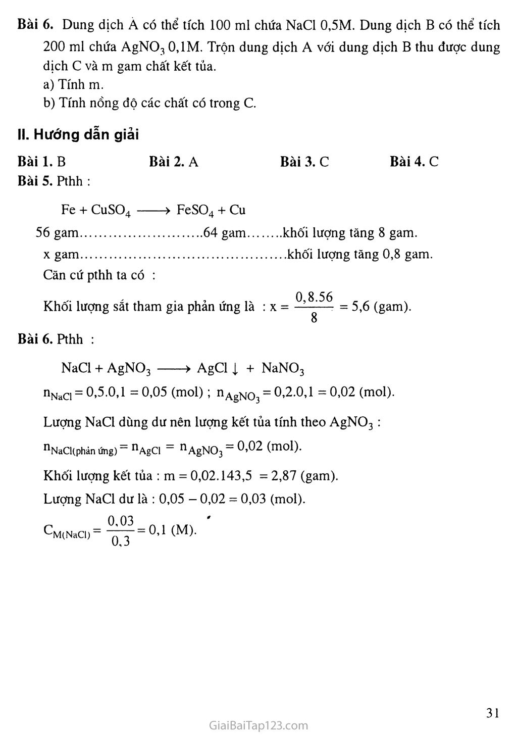 Bài 9: Tính chất hóa học của muối trang 3