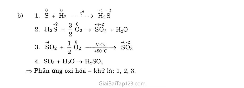 Bài 18: Phân loại phản ứng trong hóa học vô cơ trang 5