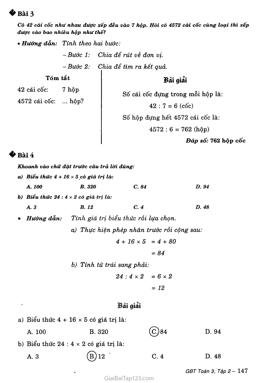 Ôn tập về giải toán (tiếp theo) trang 2