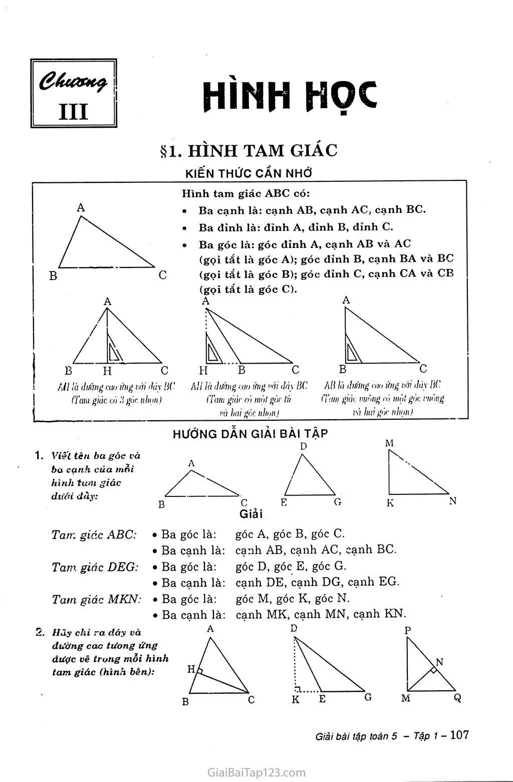 Hình tam giác trang 1