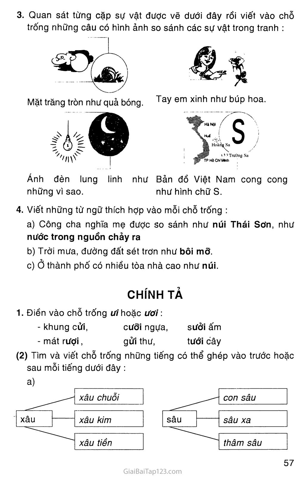 Giải vở bài tập Tiếng Việt lớp 3 tập 1 Tuần 15