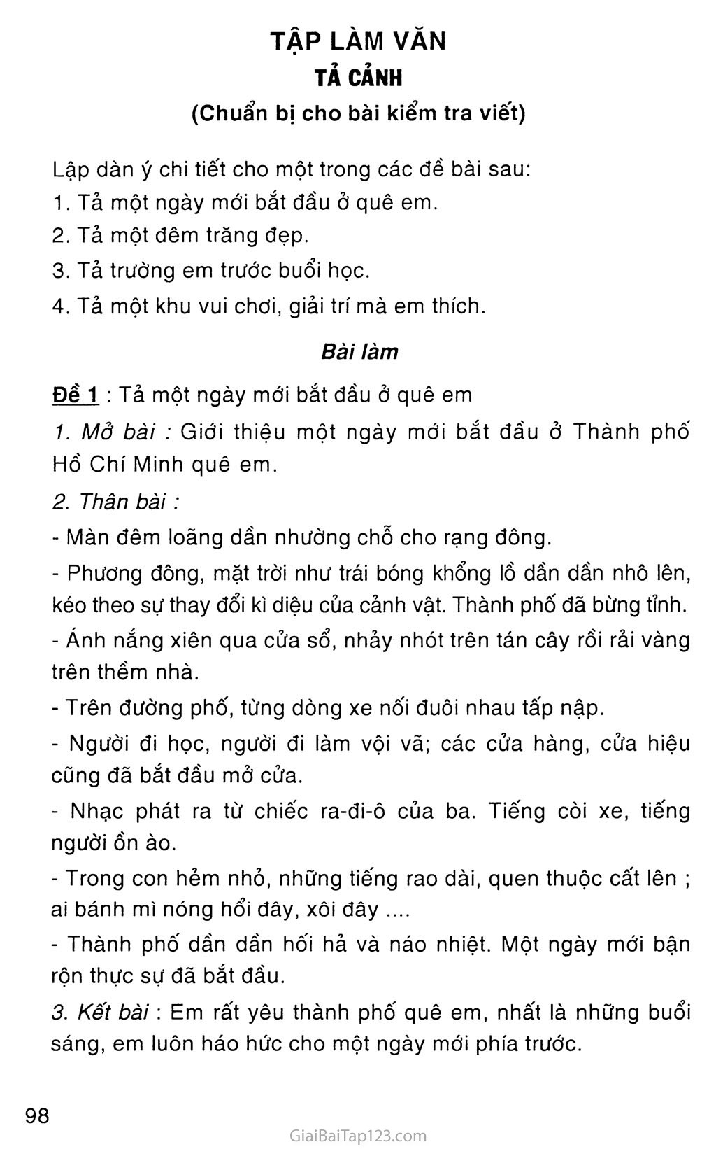 Giải Vở Bài Tập Tiếng Việt Lớp 5 Tập 2 Tuần 32