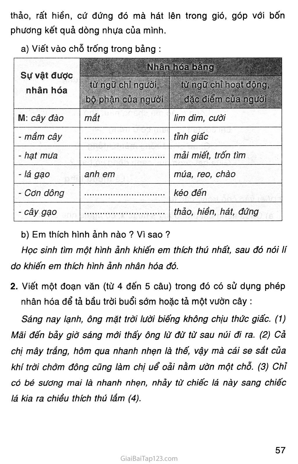 Giải vở bài tập Tiếng Việt lớp 3 tập 2 Tuần 33