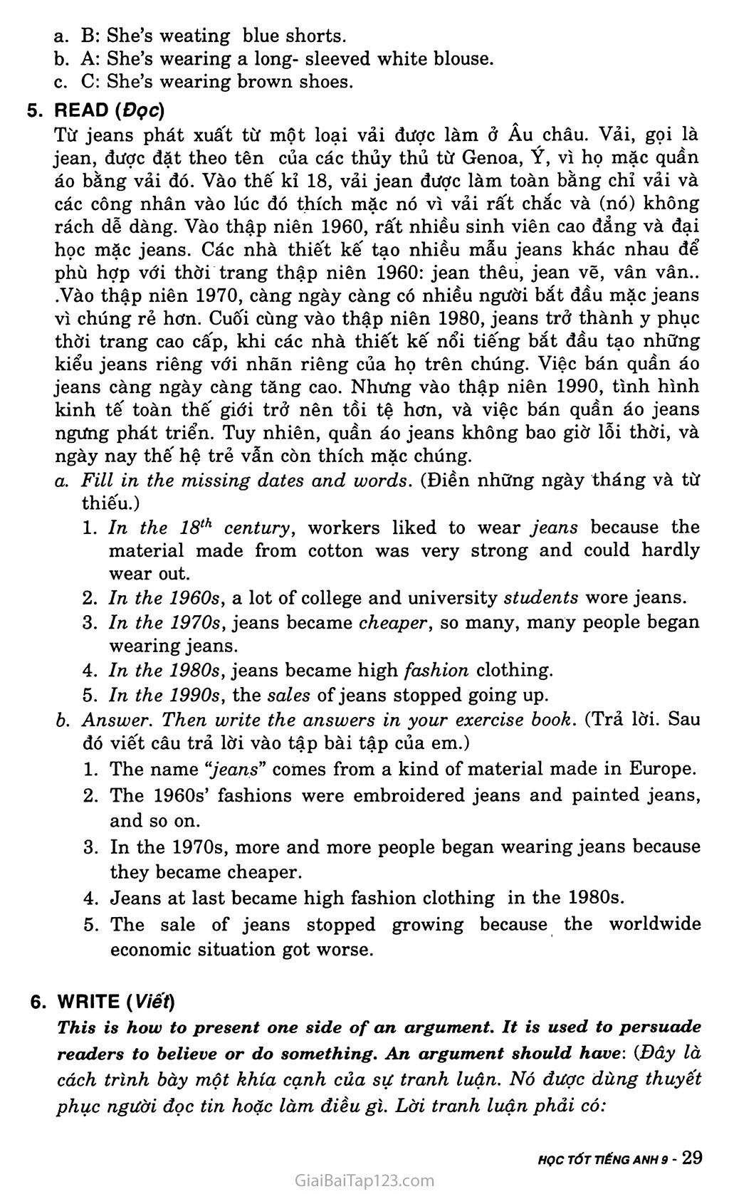 Unit 2: Clothing trang 14