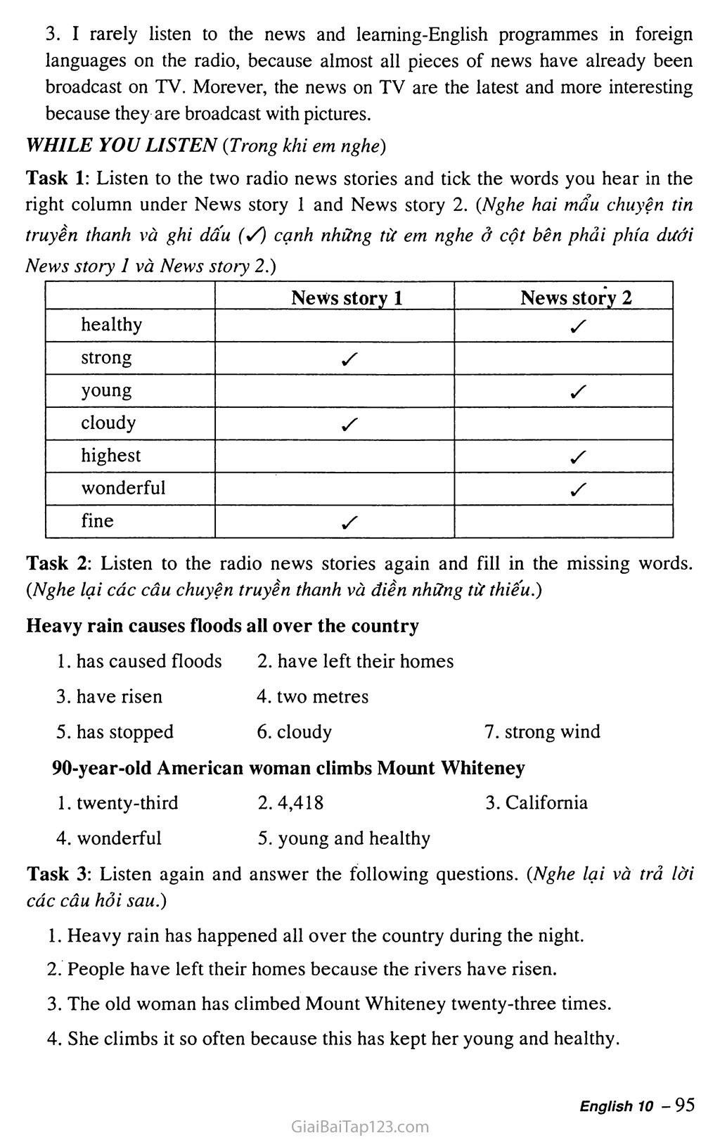 Unit 7: The Mass Media trang 9