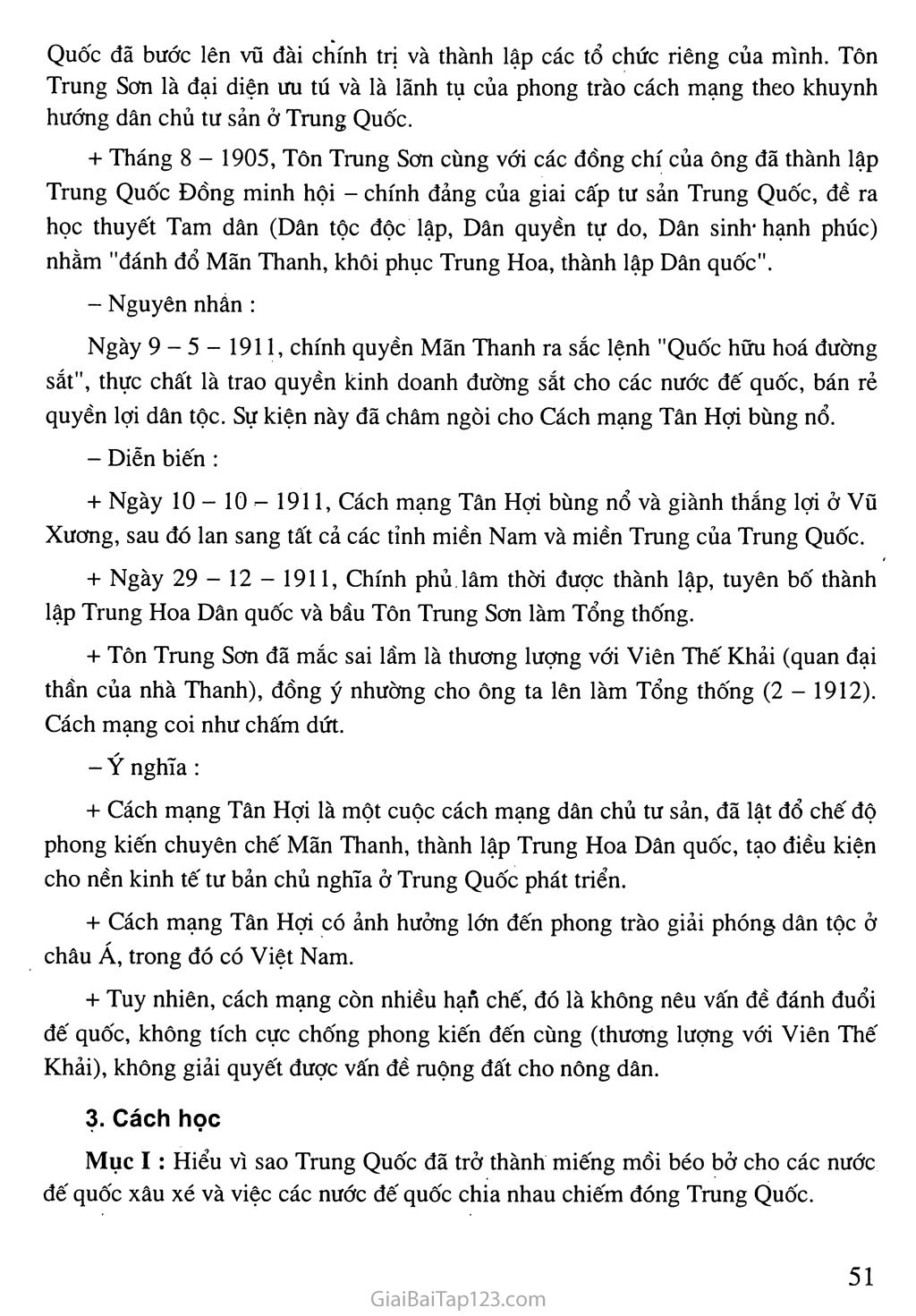 Bài 10: Trung Quốc giữa thế kỉ XIX - đầu thế kỉ XX trang 3