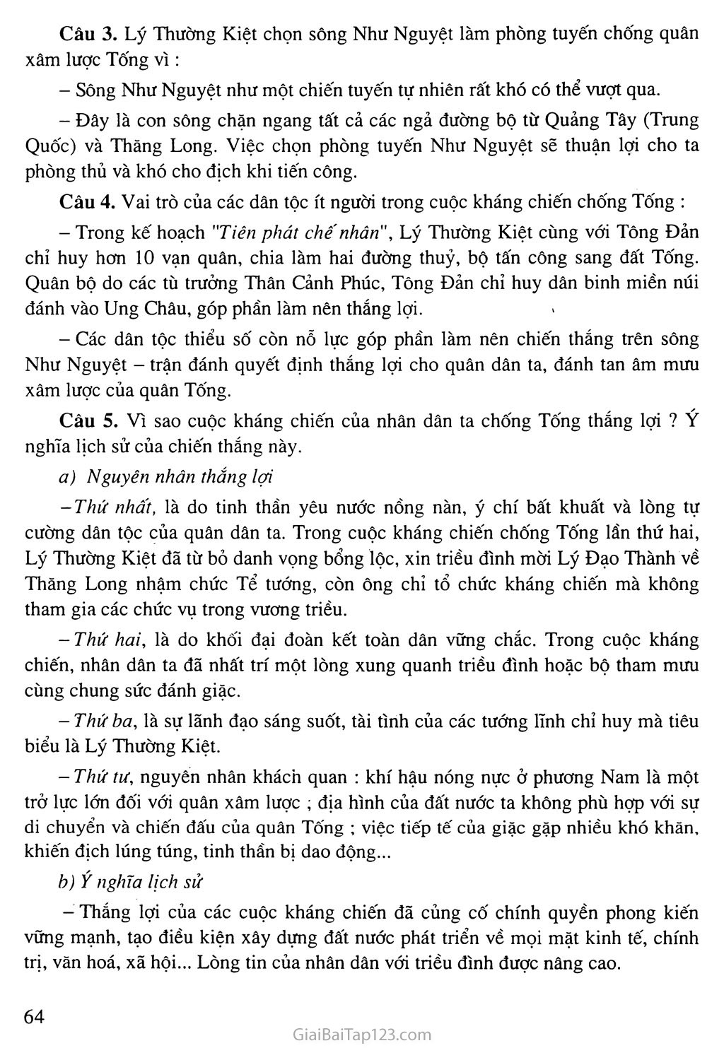 Bài 11: Cuộc kháng chiến chống quân xâm lược Tống (1075 - 1077) trang 6