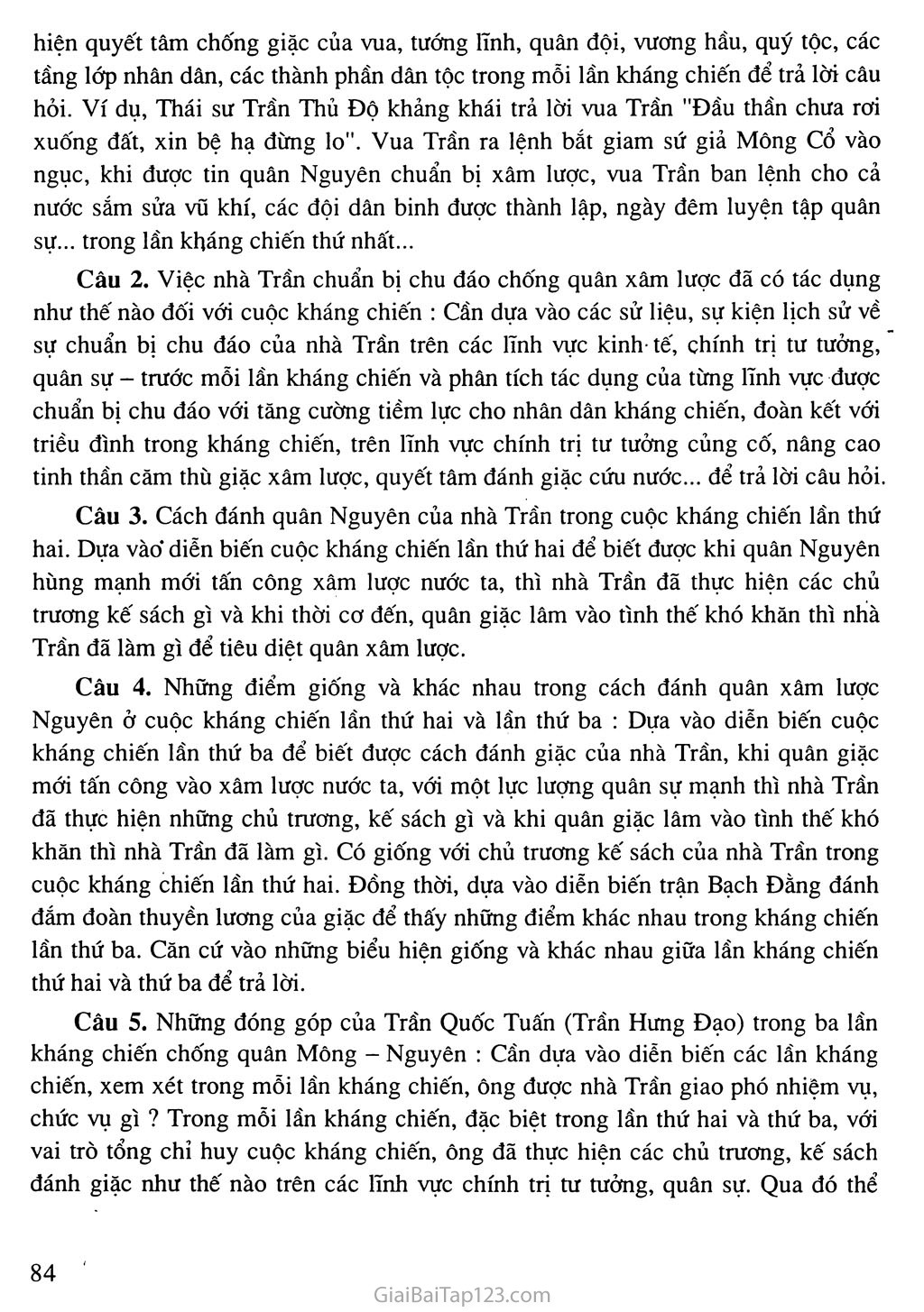 Bài 14: Ba lần kháng chiến chống quân xâm lược Mông - Nguyên (thế kỉ XIII) trang 6