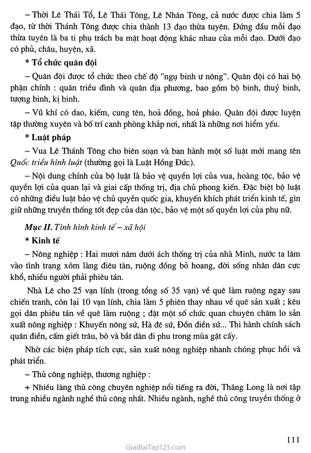 Bài 20: Nước Đại Việt thời Lê Sơ (1428 - 1527) trang 2