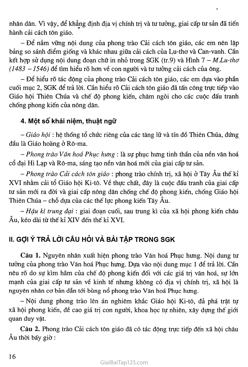 Bài 3: Cuộc đấu tranh của giai cấp tư sản chống phong kiến thời hậu kì trung đại ở châu Âu trang 3