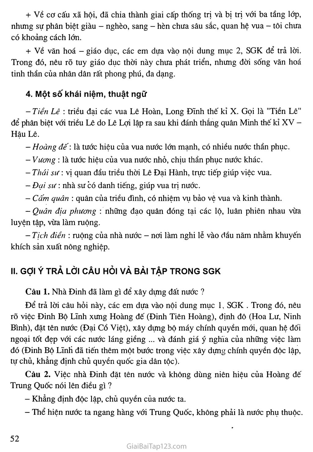 Bài 9: Nước Đại Cồ Việt thời Đinh - Tiền Lê trang 6