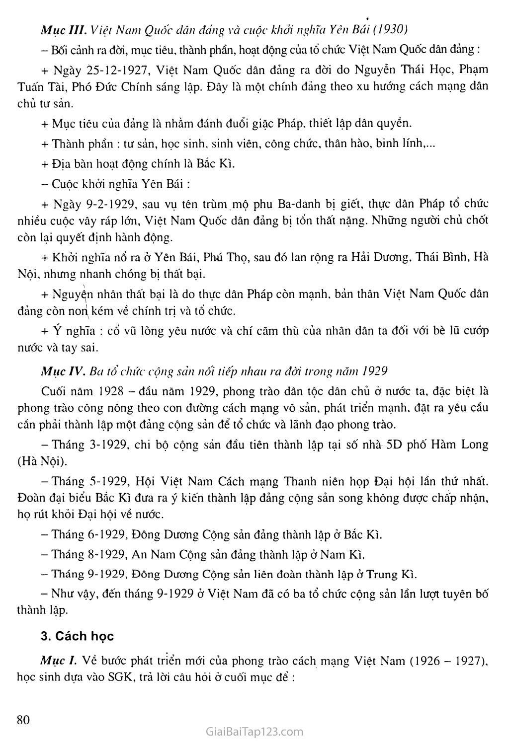 Bài 17: Cách mạng Việt Nam trước khi Đảng Cộng sản ra đời trang 2
