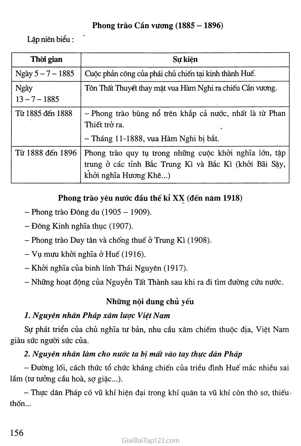 Bài 31: Ôn tập lịch sử Việt Nam từ năm 1858 đến năm 1918 trang 3