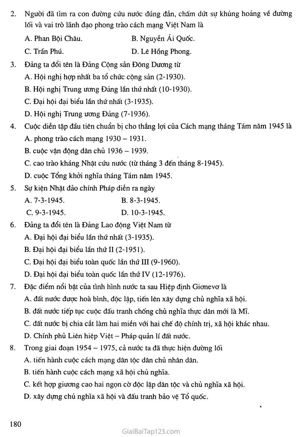 Bài 34: Tổng kết lịch sử Việt Nam từ sau Chiến tranh thế giới thứ nhất đến năm 2000 trang 3
