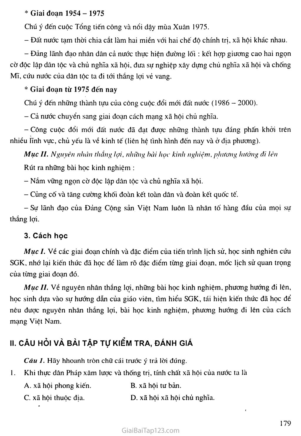 Bài 34: Tổng kết lịch sử Việt Nam từ sau Chiến tranh thế giới thứ nhất đến năm 2000 trang 2