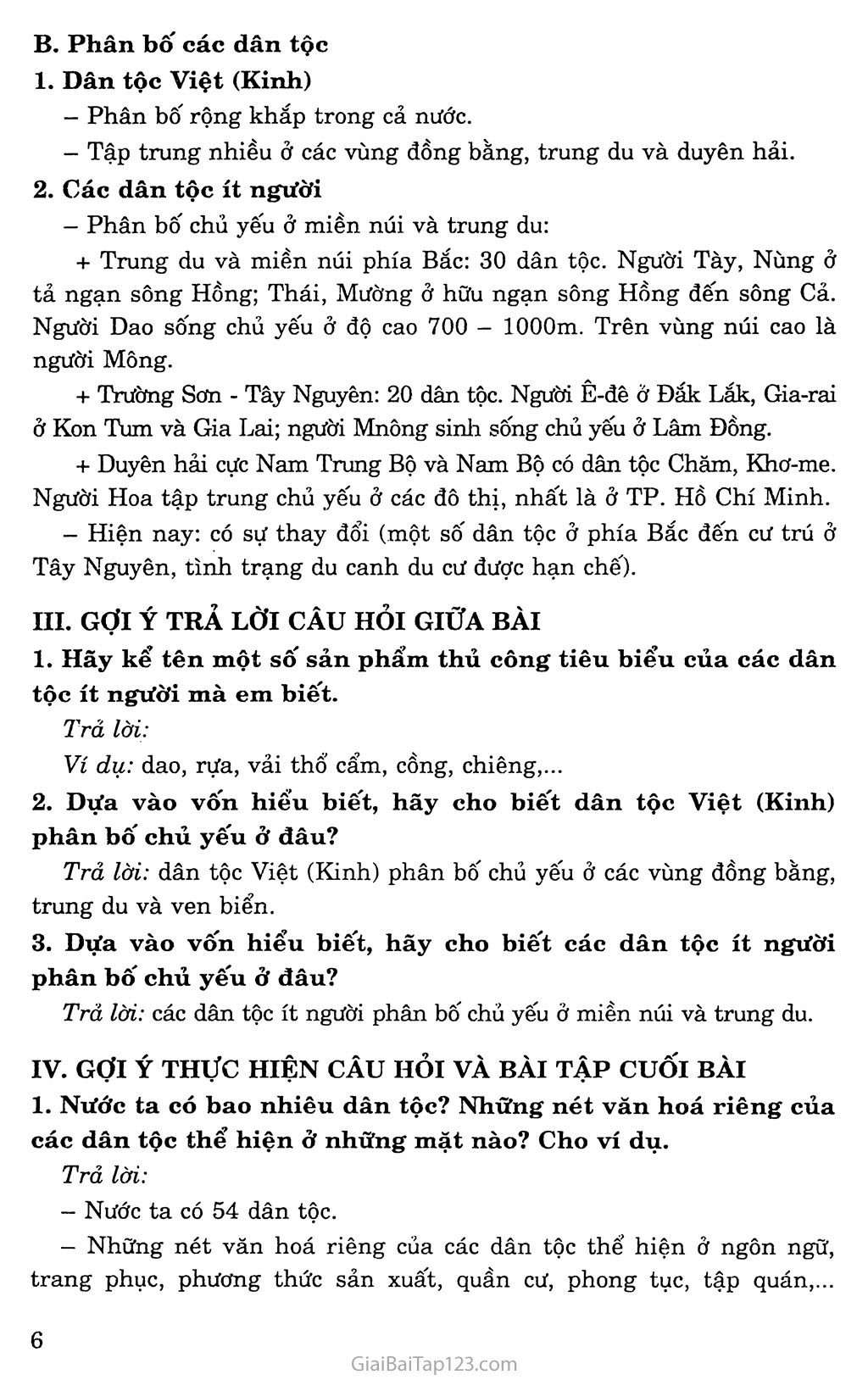Bài 1: Cộng đồng các dân tộc Việt Nam trang 2