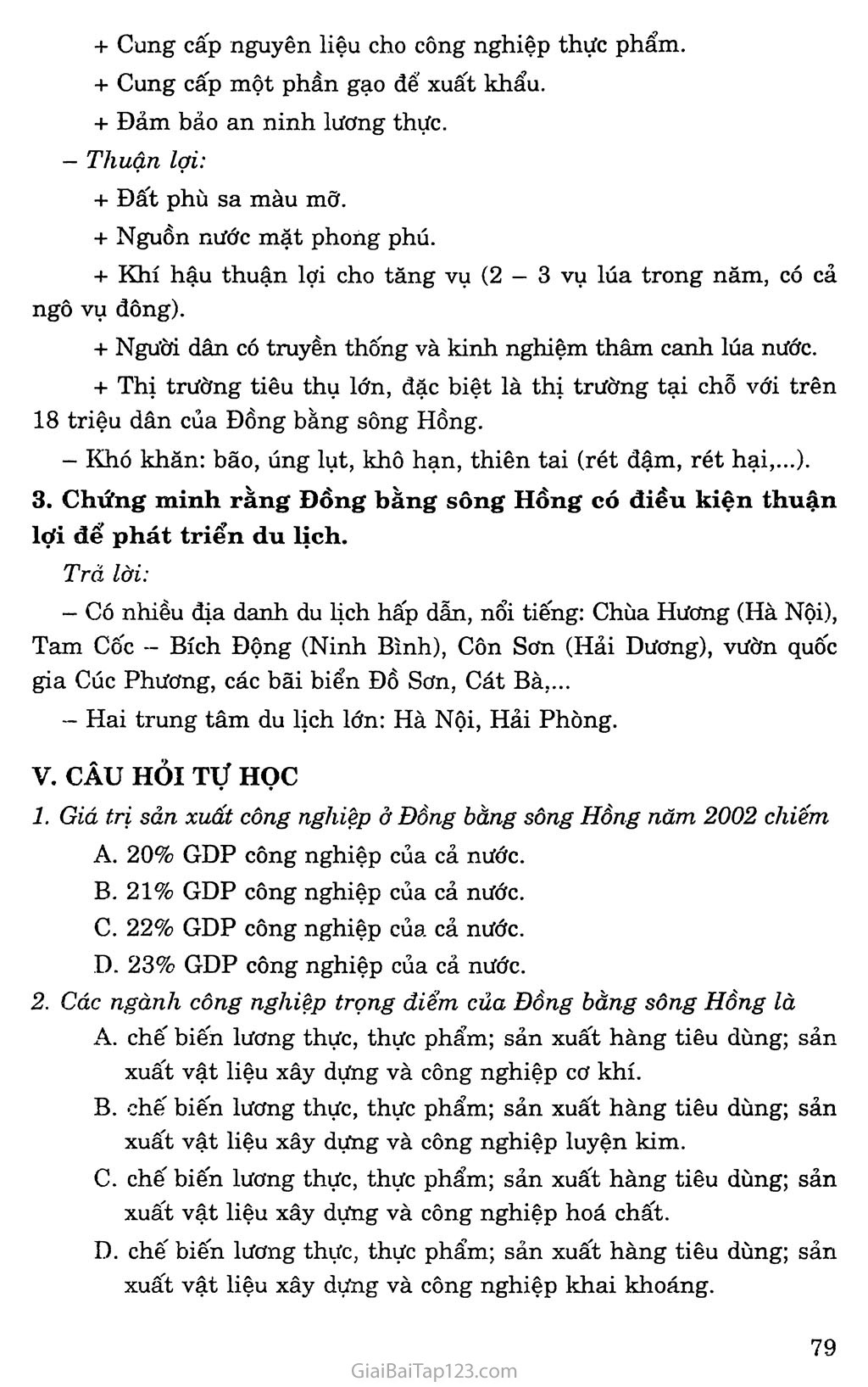 Bài 21: Vùng Đồng bằng sông Hồng (tiếp theo) trang 5