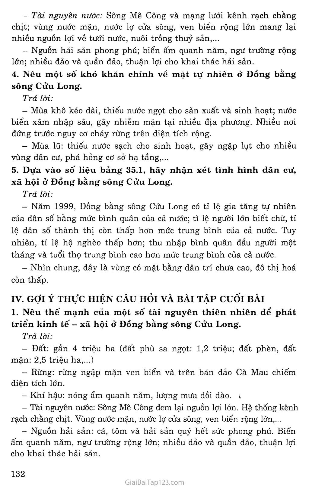 Bài 35: Vùng Đồng bằng sông Cửu Long trang 3
