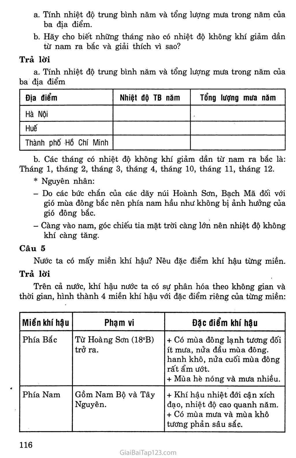 Bài 31: Đặc điểm khí hậu Việt Nam trang 3
