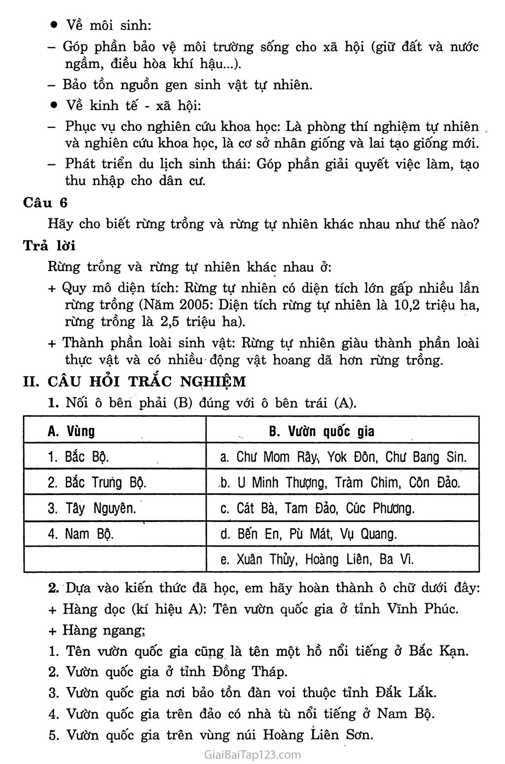 Bài 37: Đặc điểm sinh vật Việt Nam trang 3