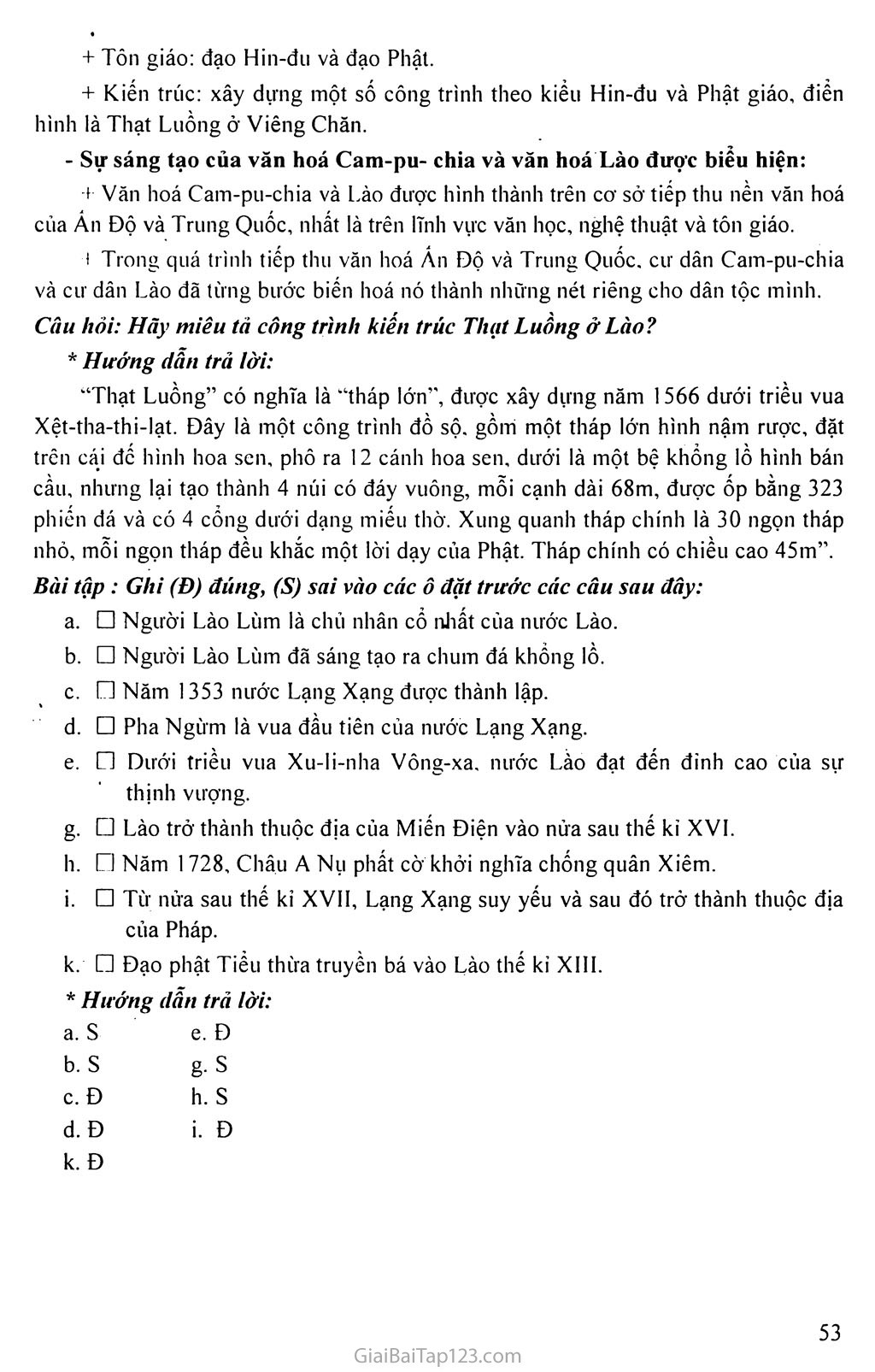 Bài 12: Vương quốc Cam-pu-chia và Vương quốc Lào trang 5