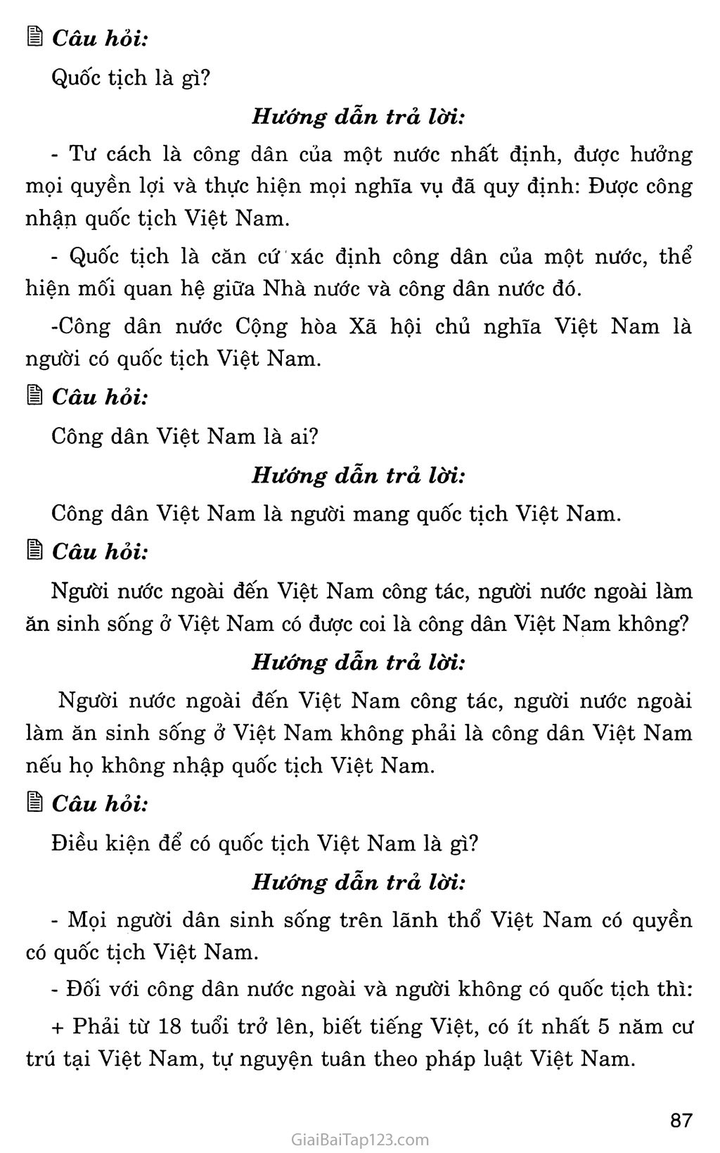 Bài 13: Công dân nước Cộng hòa xã hội chủ nghĩa Việt Nam trang 3