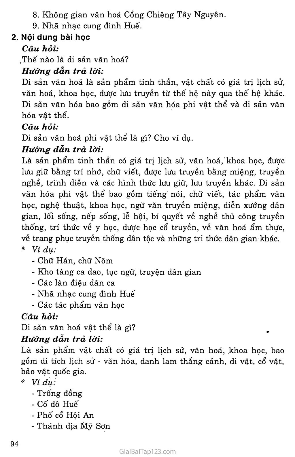 Bài 15: Bảo vệ di sản văn hóa trang 4