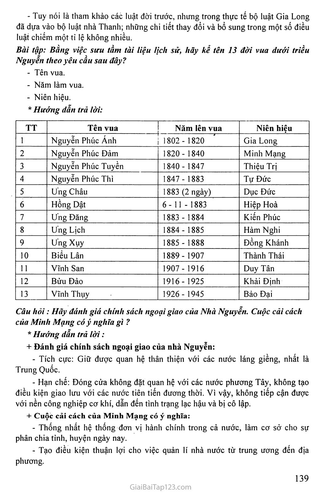 Bài 38: Sự thành lập và tổ chức của vương triều Nguyễn trang 3