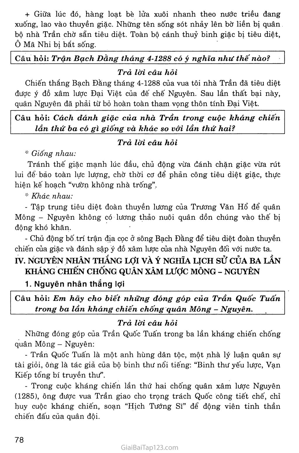 Bài 14: Ba lần kháng chiến chống quân xâm lược Mông - Nguyên (thế kỉ XIII) trang 11