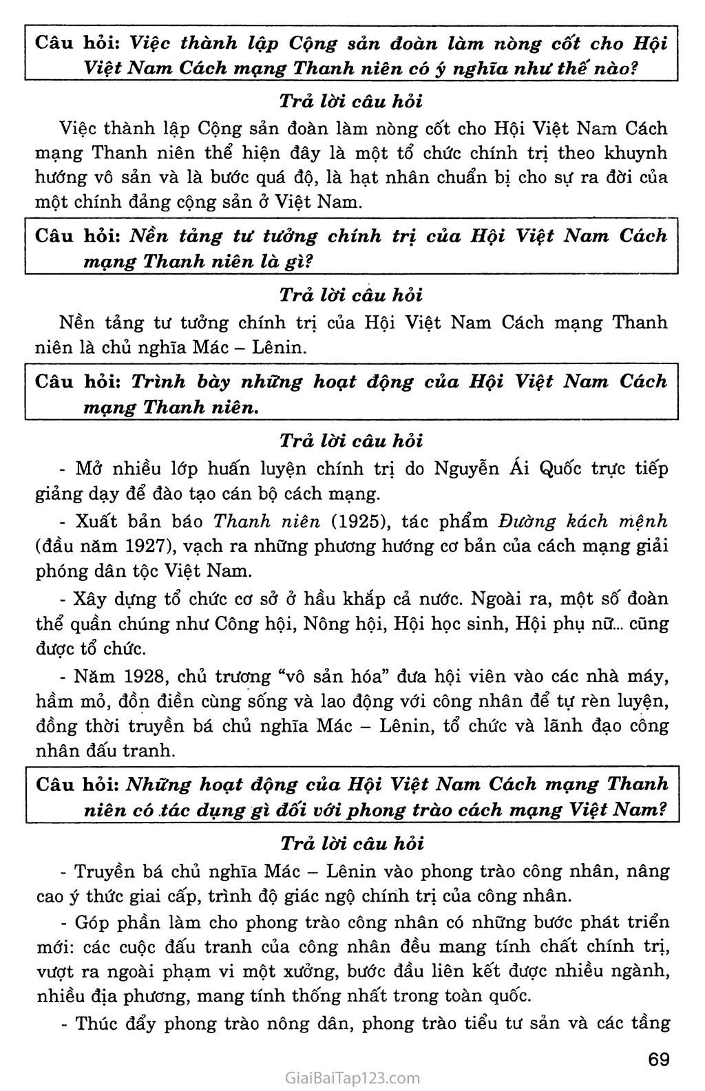 Bài 16: Hoạt động của Nguyễn Ái Quốc ở nước ngoài trong những năm 1919 - 1925 trang 4