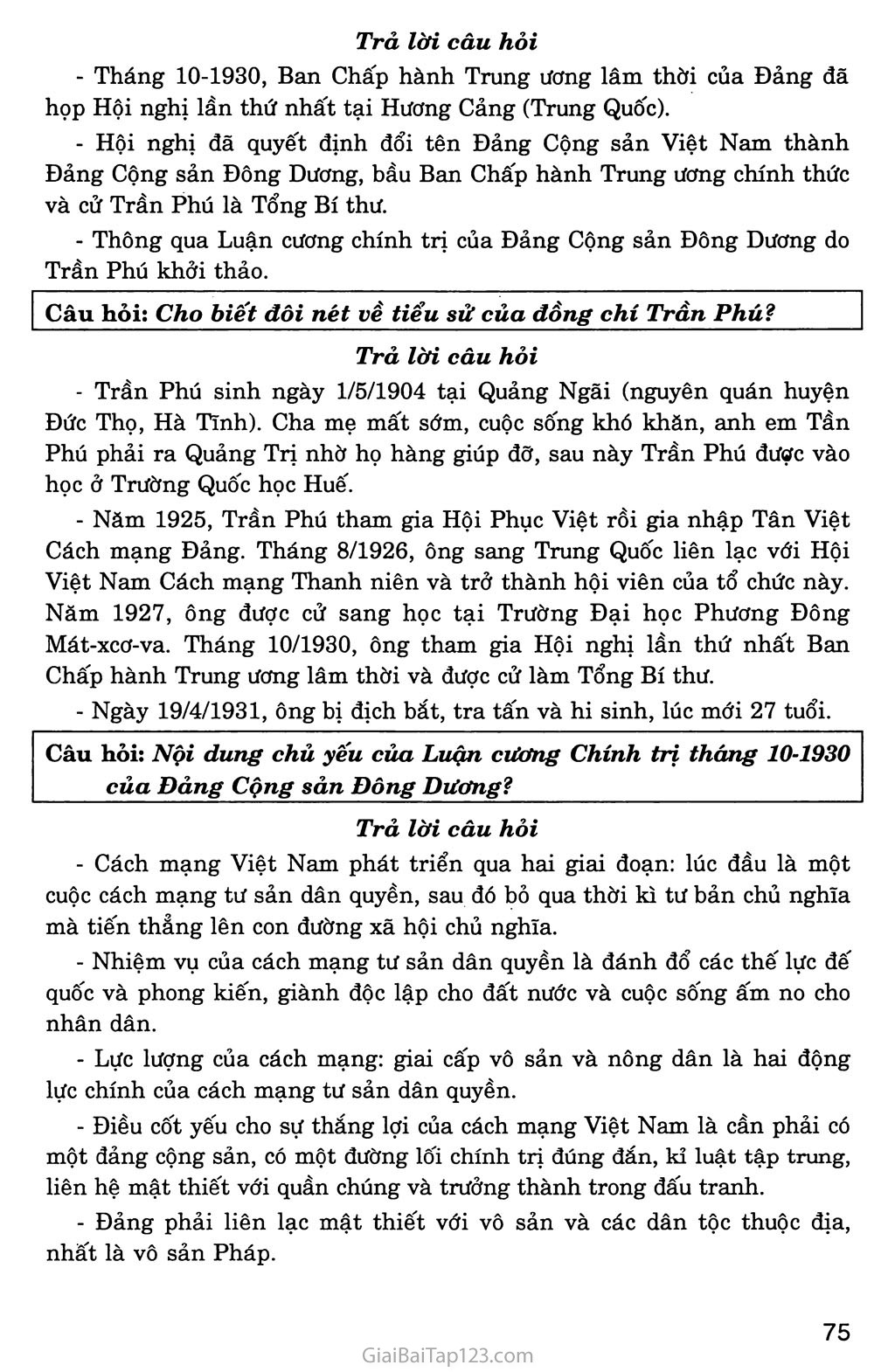 Bài 18: Đảng Cộng sản Việt Nam ra đời trang 3