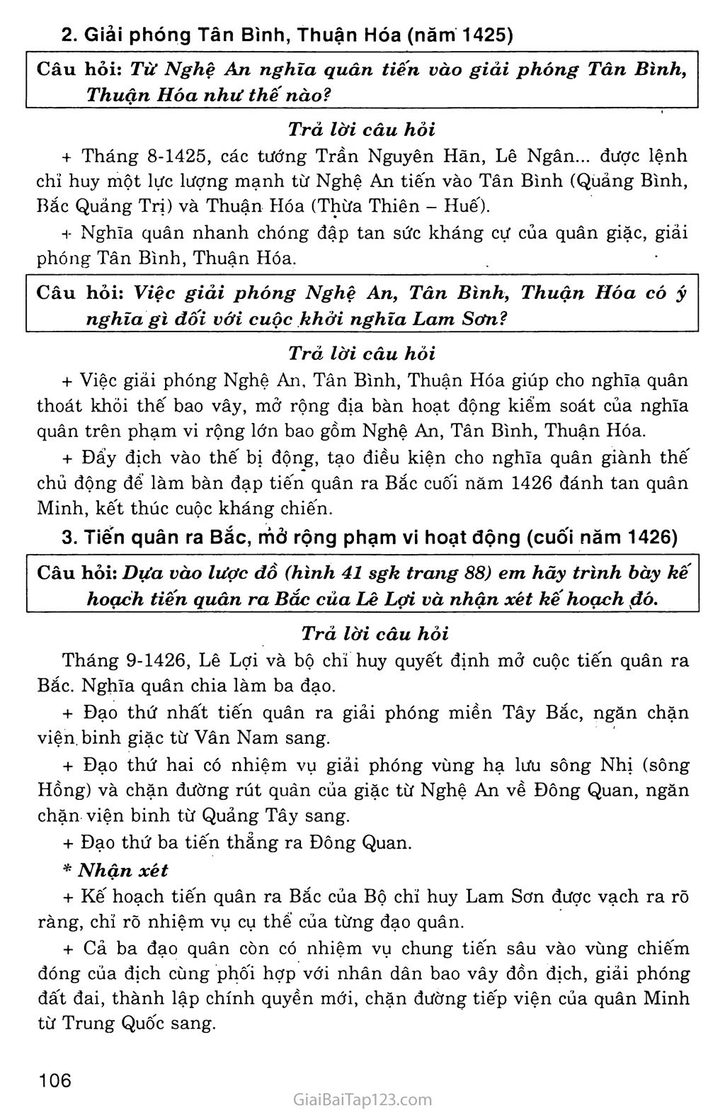 Bài 19: Cuộc khởi nghĩa Lam Sơn (1418 - 1427) trang 5
