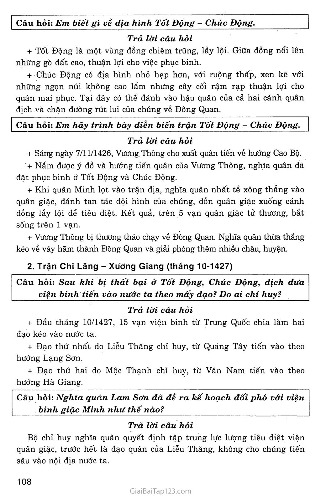 Bài 19: Cuộc khởi nghĩa Lam Sơn (1418 - 1427) trang 7