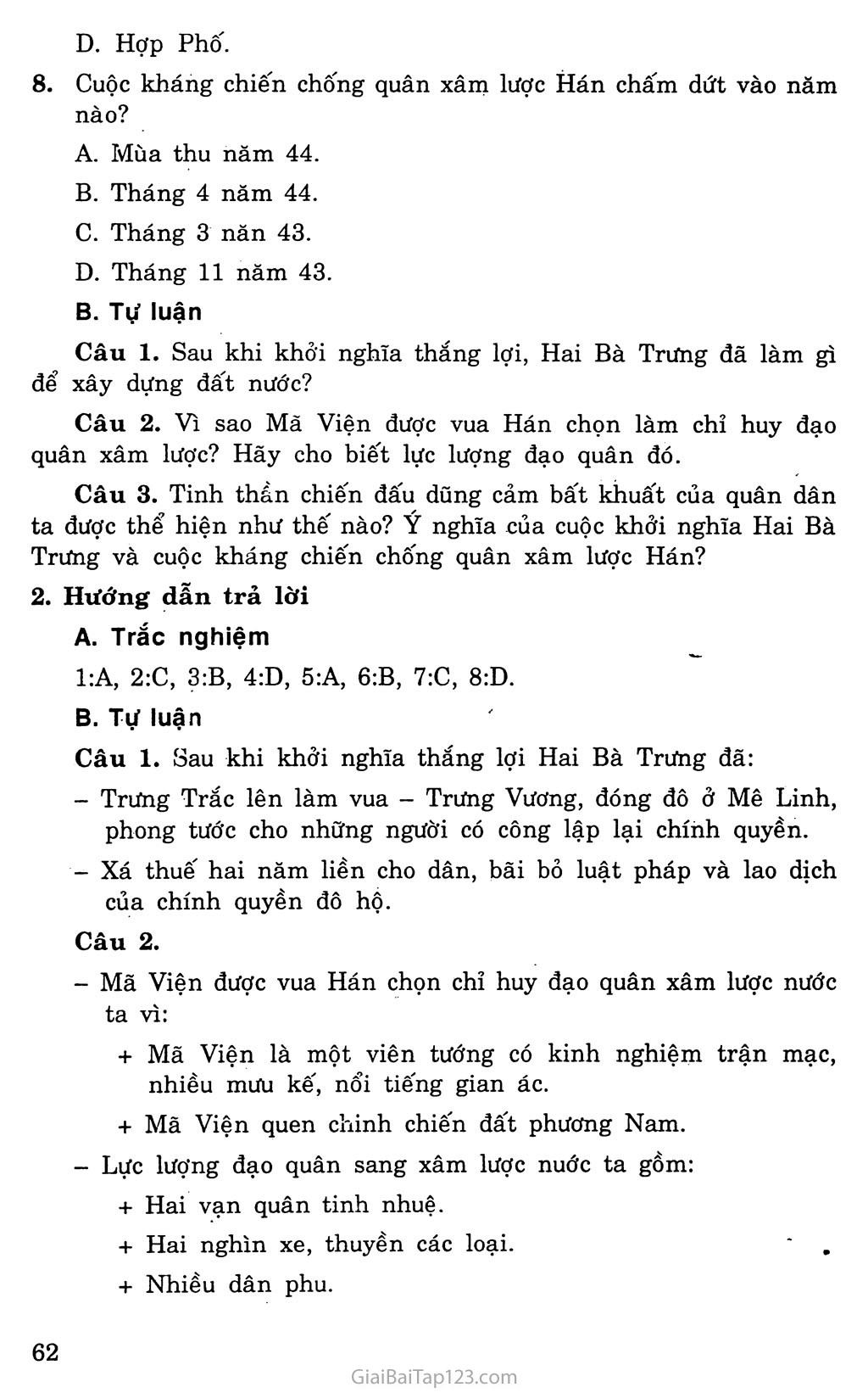 Bài 18: Trưng Vương và cuộc kháng chiến chống quân xâm lược Hán trang 4
