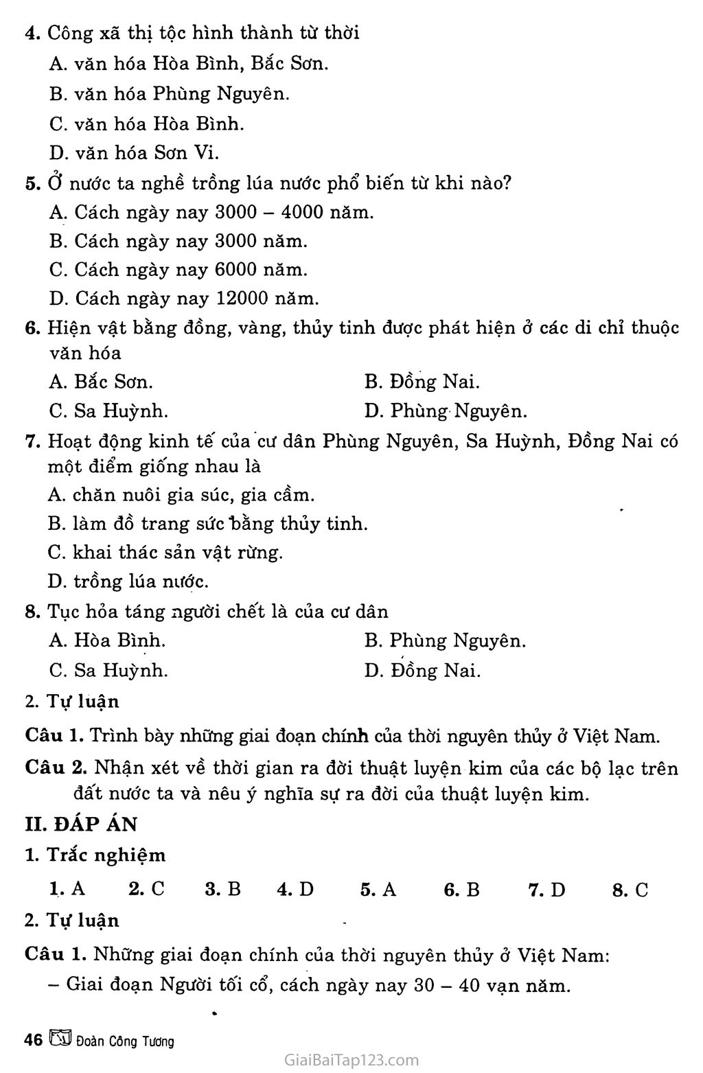 Bài 13: Việt Nam thời nguyên thủy trang 3