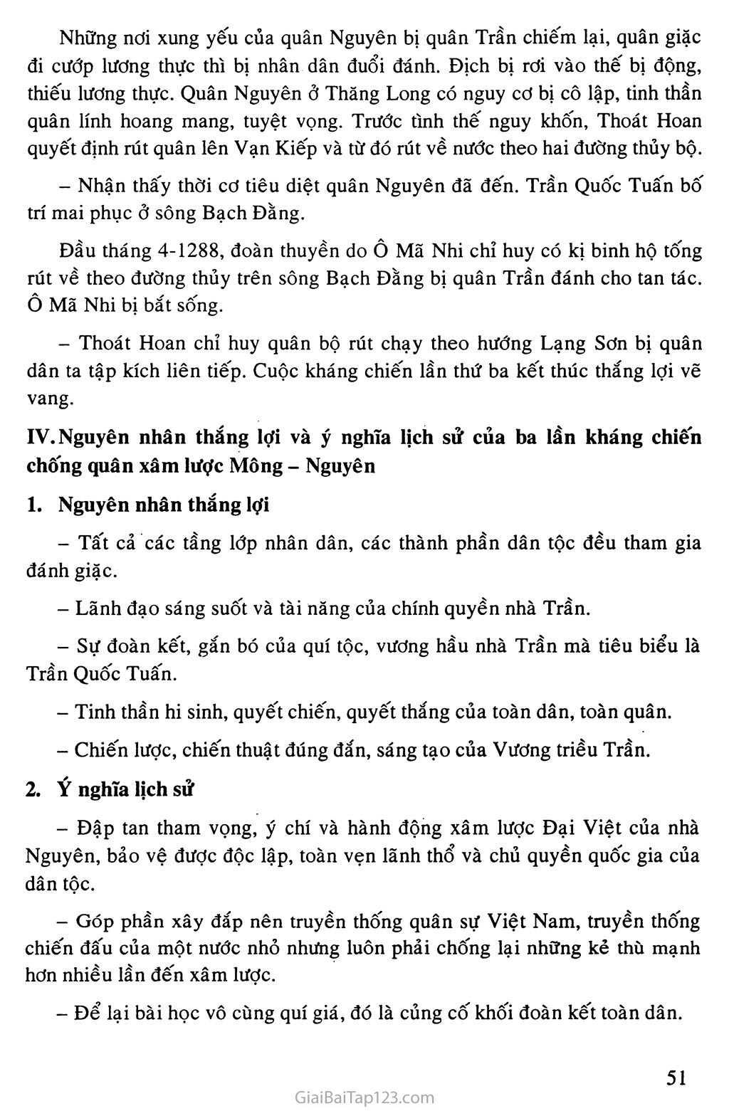 Bài 14: Ba lần kháng chiến chống quân xâm lược Mông - Nguyên (thế kỉ XIII) trang 5